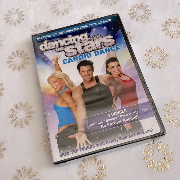 {NEW} Dancing with the Stars | Cardio Dance Workout DVD with Ashly, Kym & Maksim - Picture 2 of 13